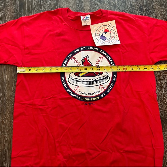 St Louis Cardinals Busch Stadium Final Season T-Shirt 2005 NWT - Picture 4 of 8